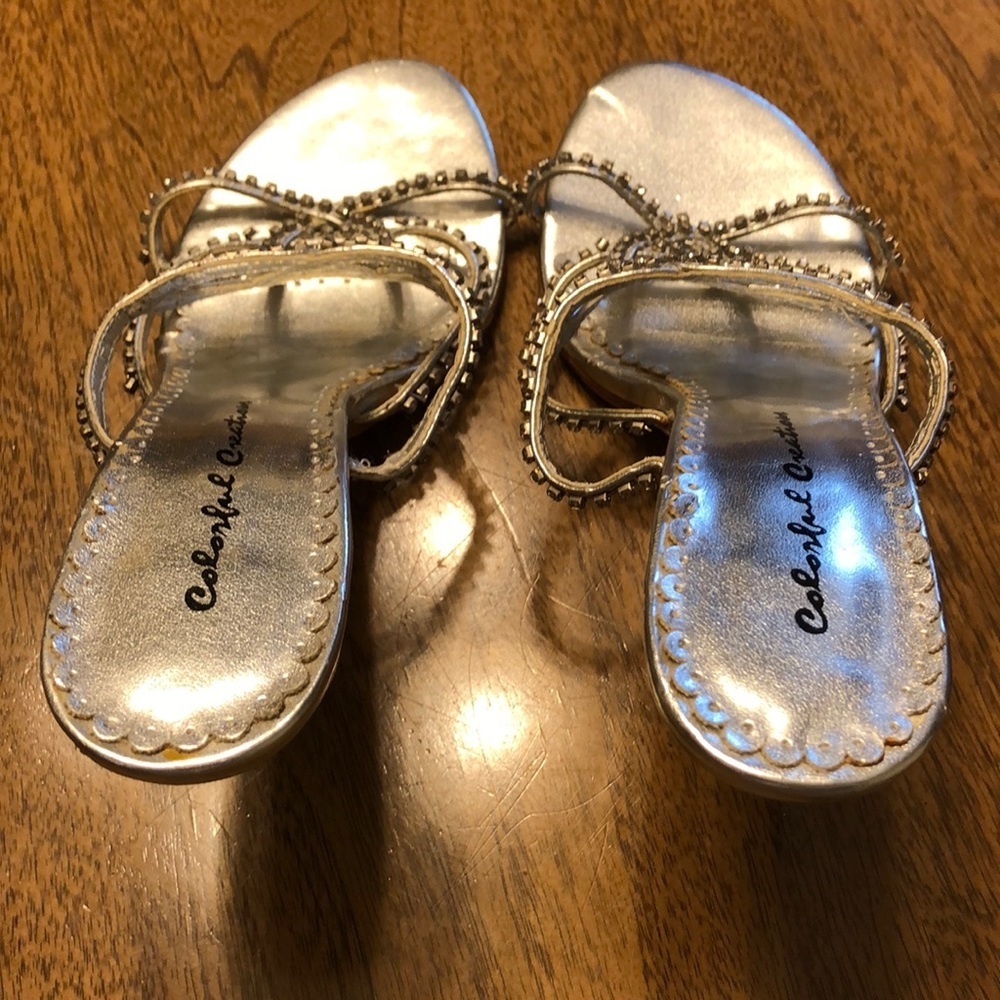 Colorful Creations Genuine Rhinestone Shoes - Picture 2 of 7
